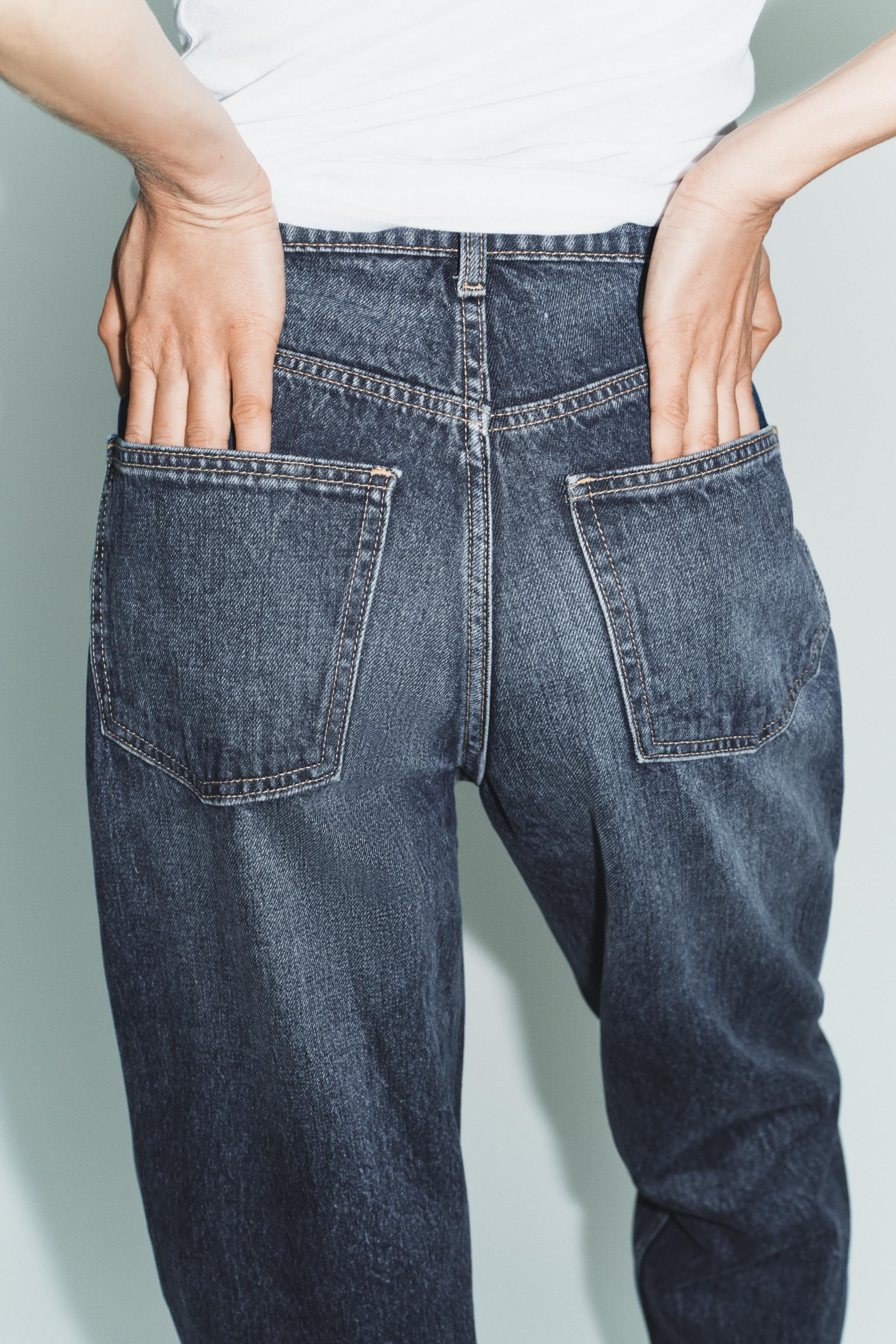 JEANS TRF MOM FIT TAILLE HAUTE